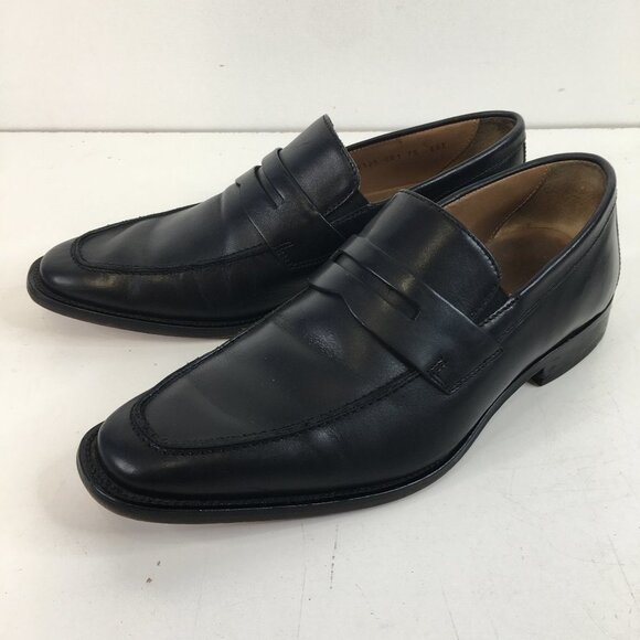 Florsheim Black Leather Penny Loafer Size 7.5 EEE - Picture 2 of 11